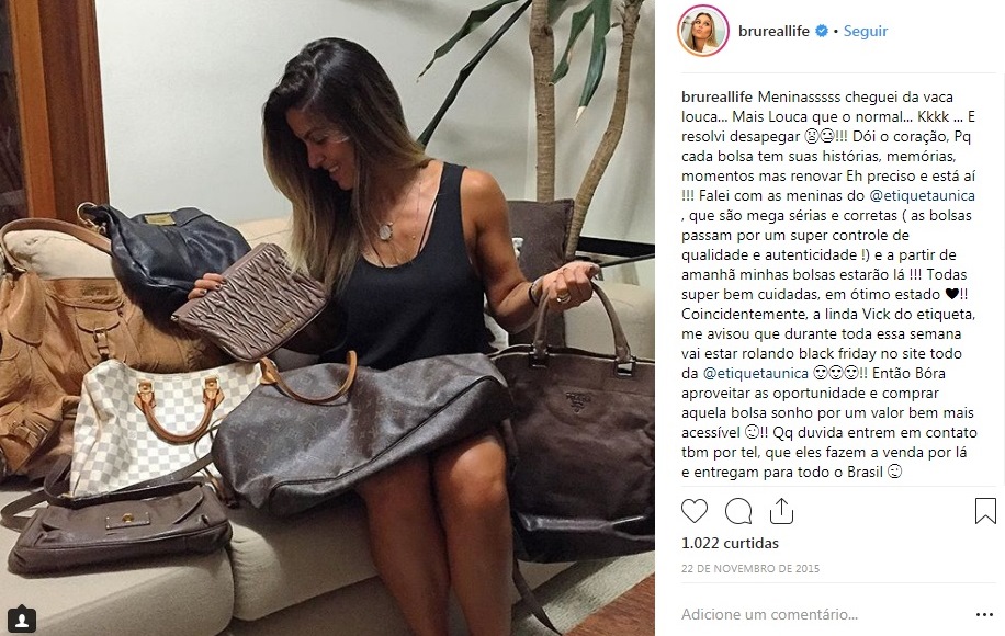 Bruna Cardoso faz desapego de bolsas de grife no Etiqueta Única.