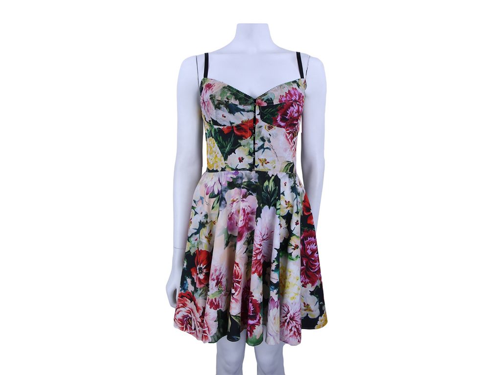 Vestido Floral Dolce & Gabbana DZB765