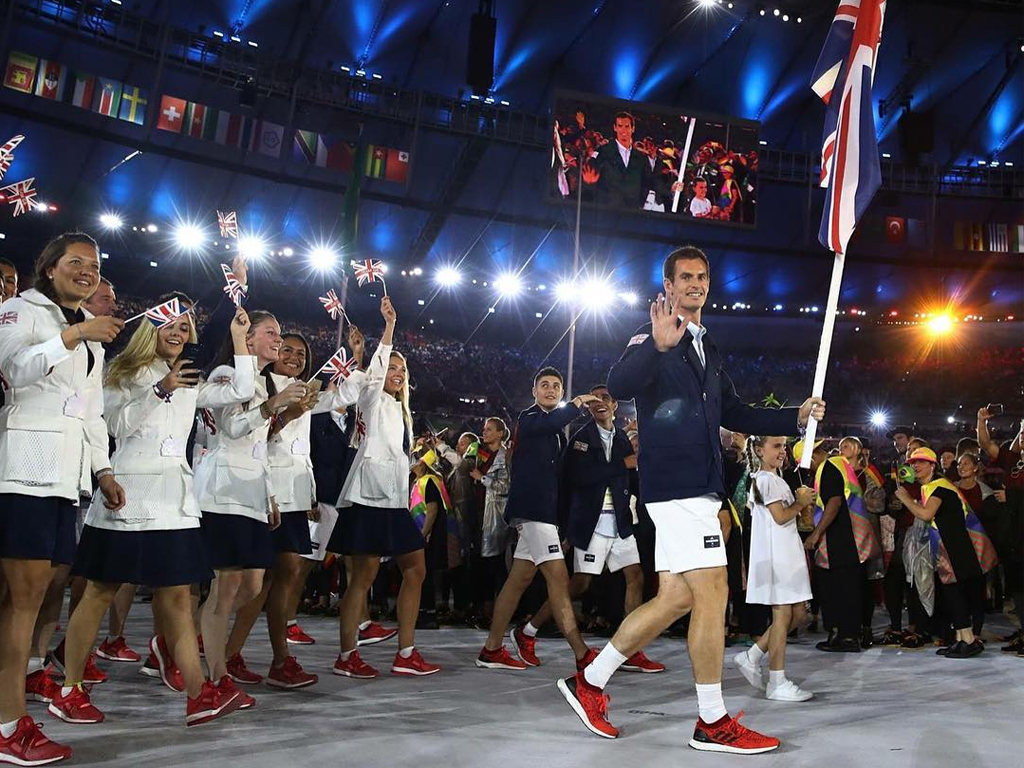 Post marcas de luxo vestem atletas no RIO 2016 delegação britânica