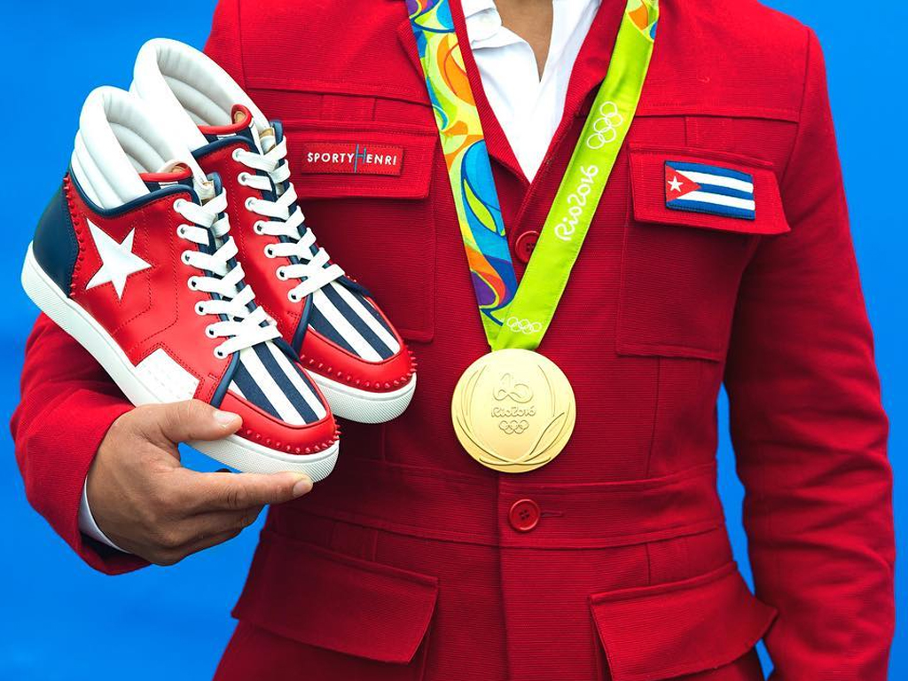 Post marcas de luxo vestem atletas no RIO 2016 delegação cubana