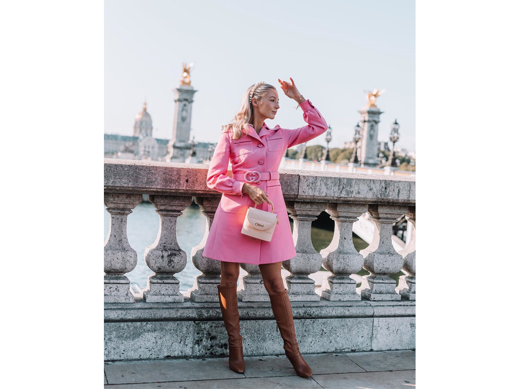 Post tendências semana de moda de Nova York 2017, tendência rosa