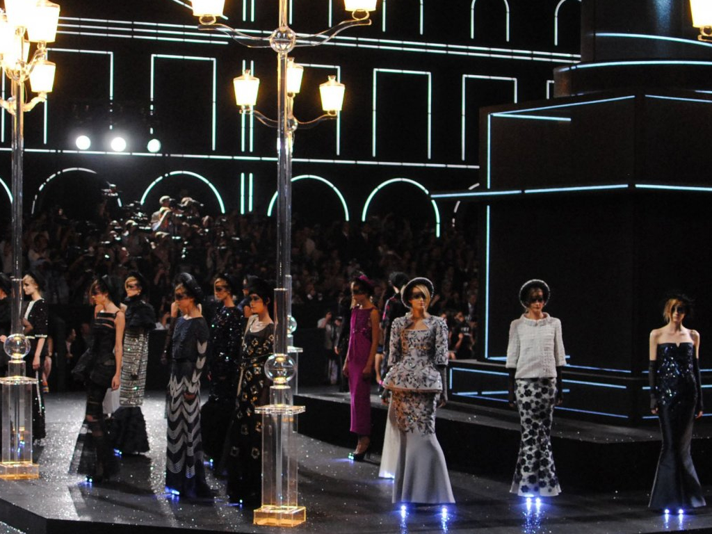 Foto do desfile Chanel para capa post alta-costura