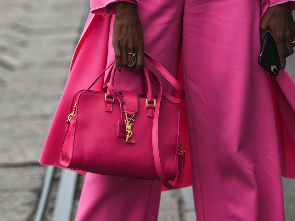 Foto de bolsa Saint Laurent rosa para post Top10 trend bolsas