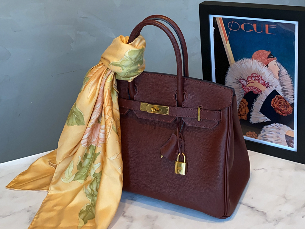Foto bolsa Birkin da marca Hermès para post As bags de luxo mais desejadas do mundo