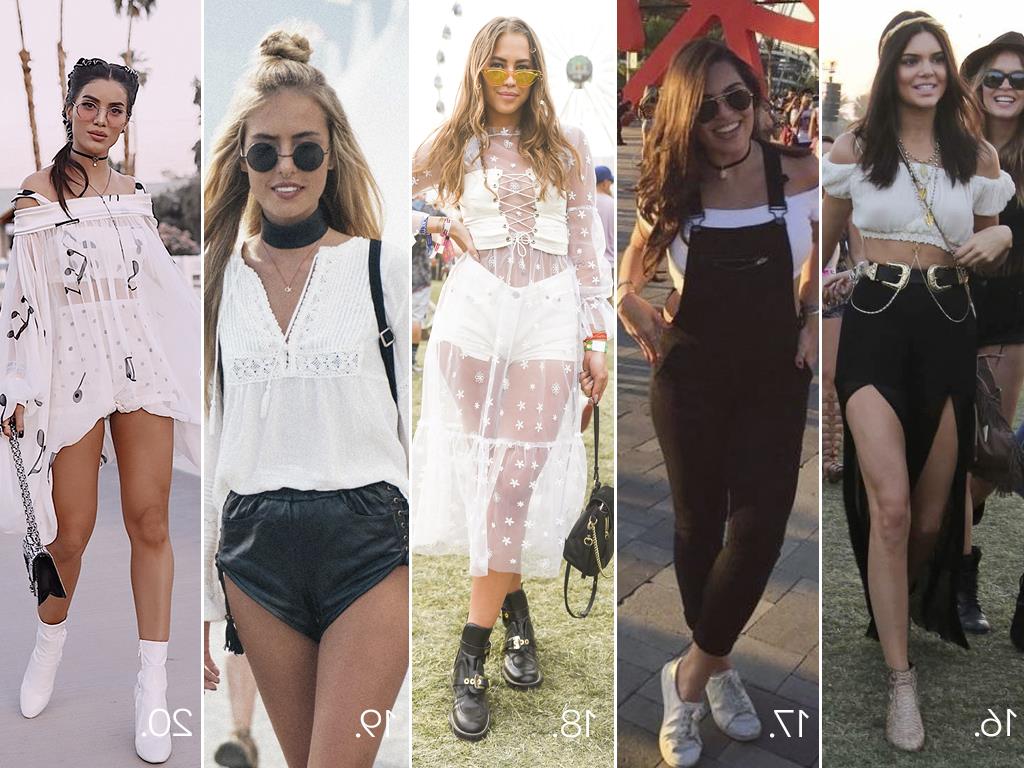 Looks em p&b são elegantes e sofisticados e são ótimas apostas para se usar em festivais!