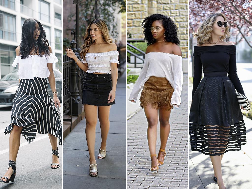 Com diversos de modelos existentes, a saia dá a possibilidade de criar looks tanto despojados como formais.