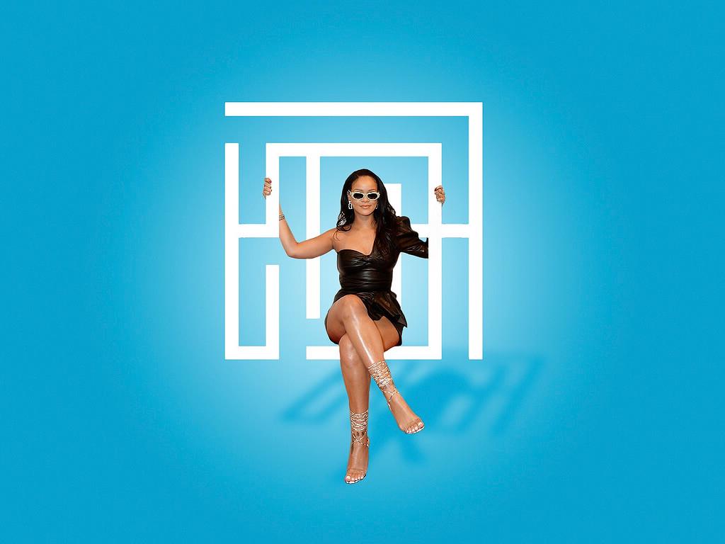 Rihanna teve sua primeira indicação solo na premiação com a Fenty, marca que lançou em 2019.