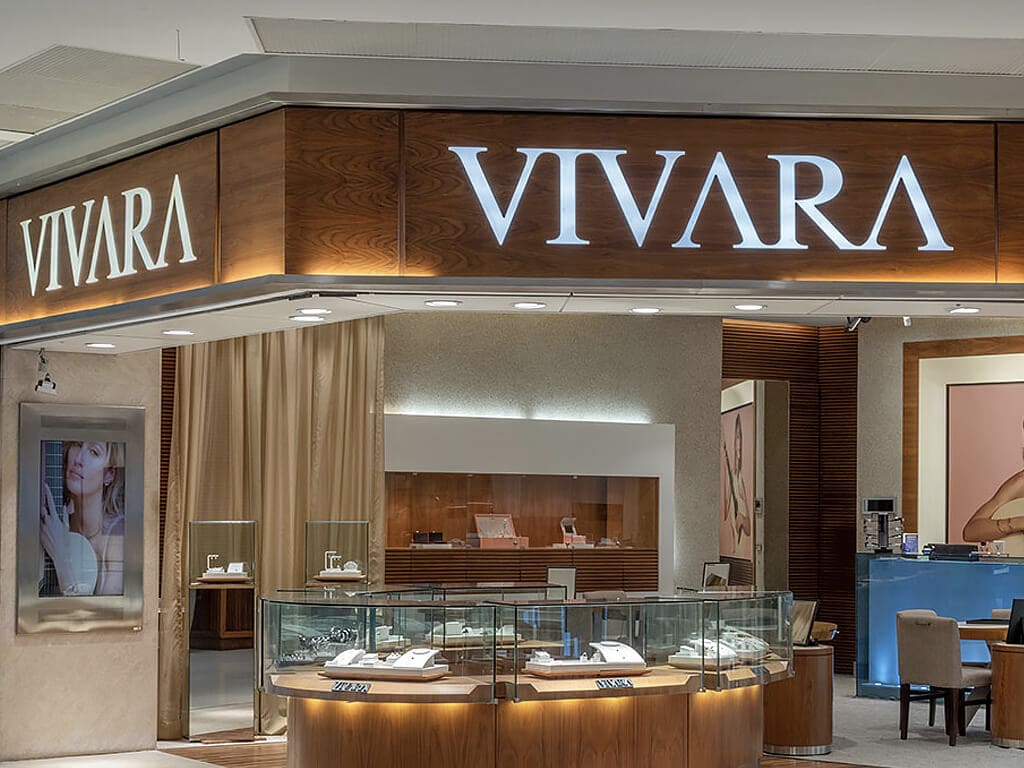 Rede de lojas Vivara.