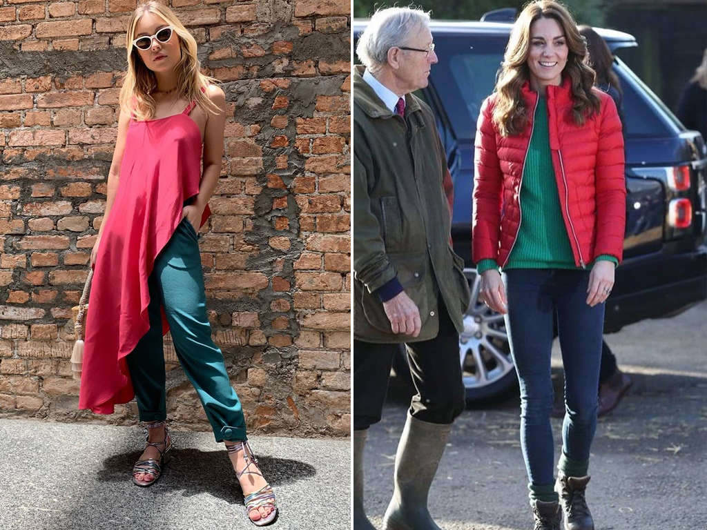 Foto 1: Reprodução/Instagram @mariabbraz; Foto 2: Reprodução/Instagram @rroyalfamilyy