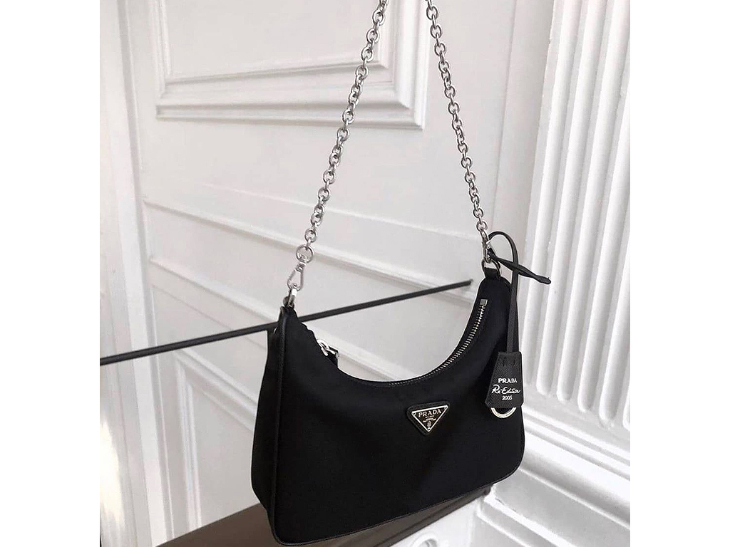 prada nylon bolsa 2005 re edition