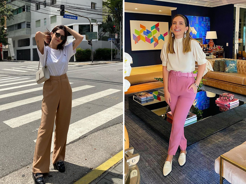 Foto 1: Reprodução/Instagram @vicqueen; Foto 2: Reprodução/Instagram @lelesaddi
