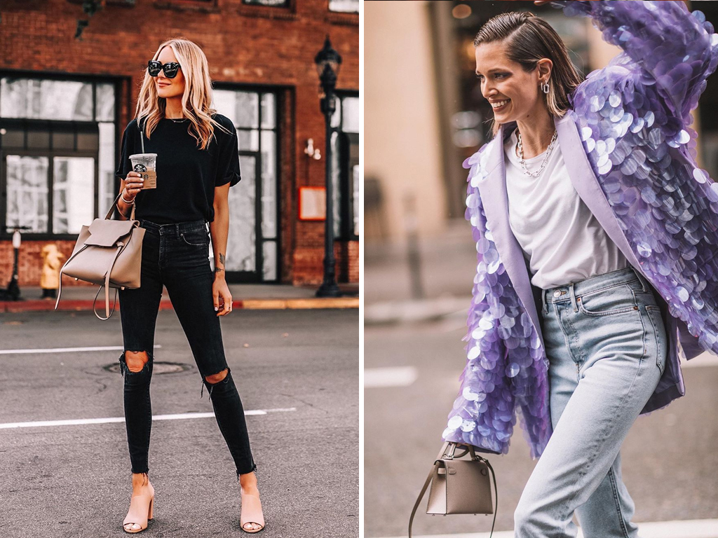 Foto 1: Reprodução/Instagram @fashion_jackson; Foto 2: Reprodução/Instagram @helenabordon