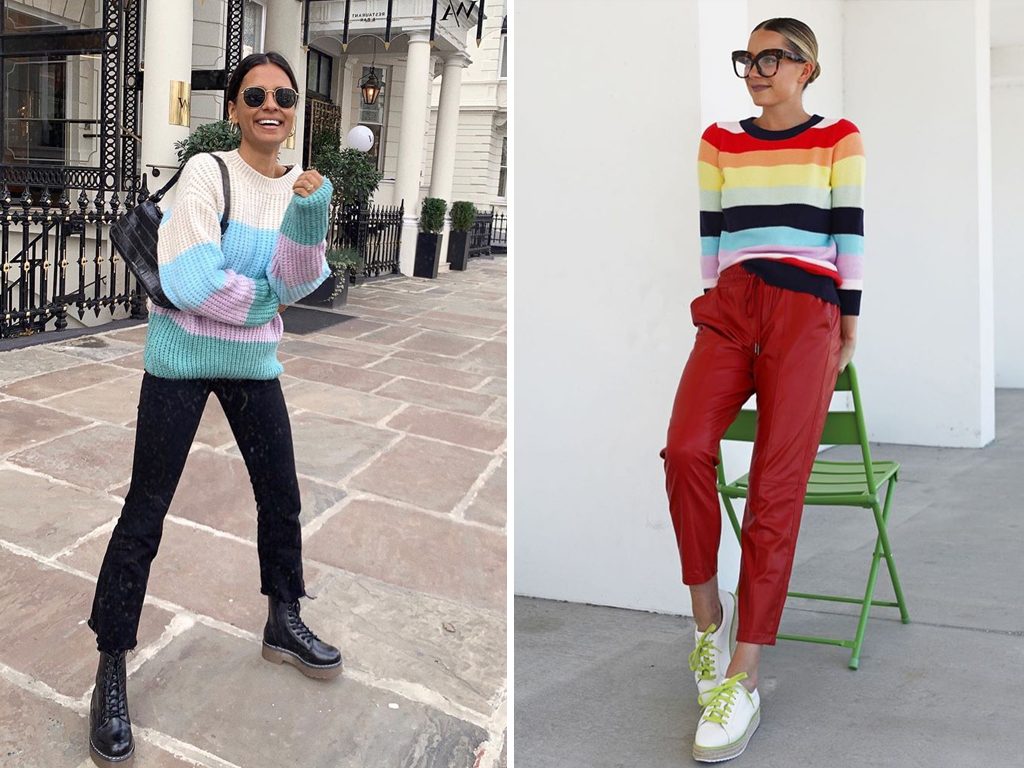 Foto 1: Reprodução/Instagram @emitaz; Foto 2: Reprodução/Instagram @blaireadiebee