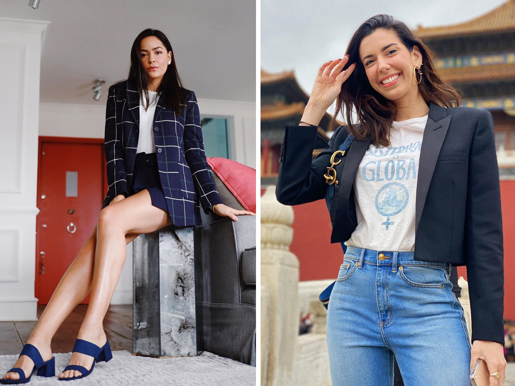 Foto 1: Reprodução/Instagram @lutranchesi; Foto 2: Reprodução/Instagram @camilacoutinho. Clique na imagem e confira peças similares!