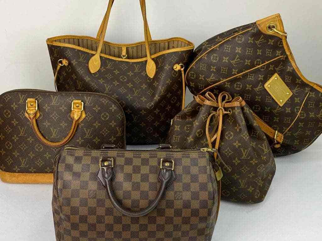 Bolsa sacola grande da Louis vuitton branca - Gold style Handbag