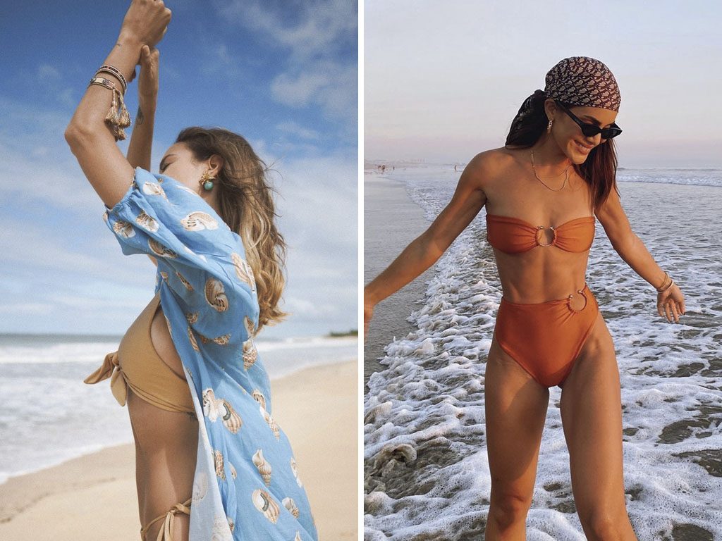 Foto 1: Reprodução/Instagram @luisa; Foto 2: Reprodução/Instagram @camilacoelho. Clique na imagem e confira peças similares!