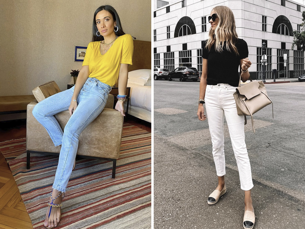 Foto 1: Reprodução/Instagram @silviabraz; Foto 2: Reprodução/Instagram @fashion_jackson. Clique na imagem e confira peças similares!