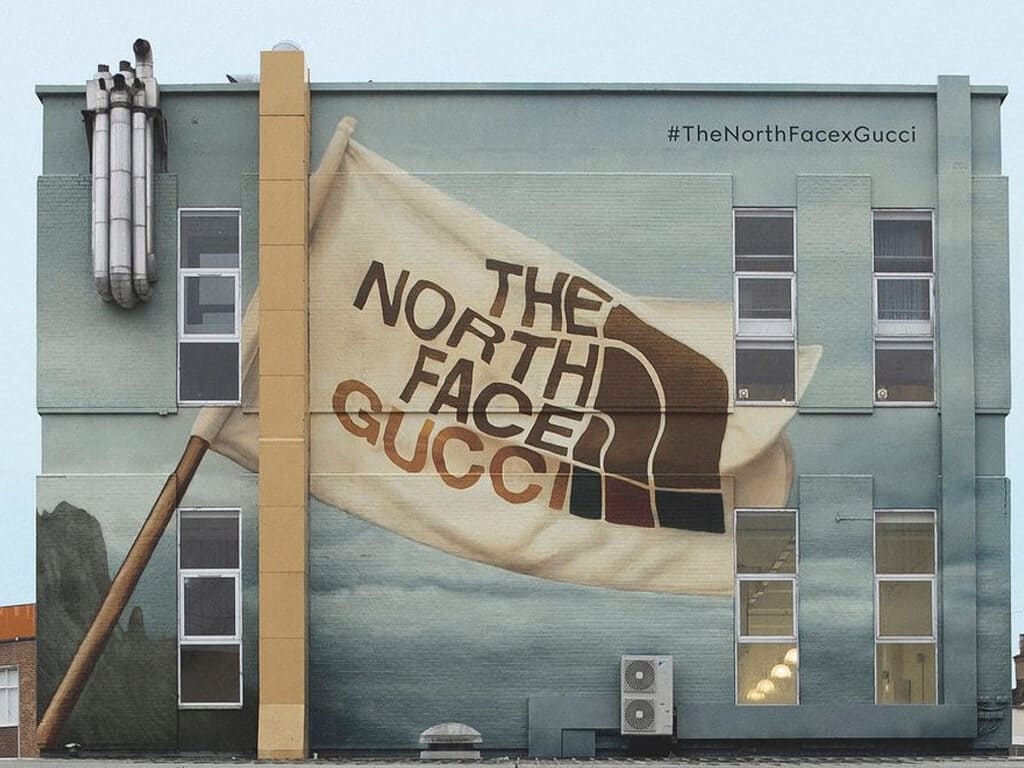 A parceria entre Gucci e The North Face!