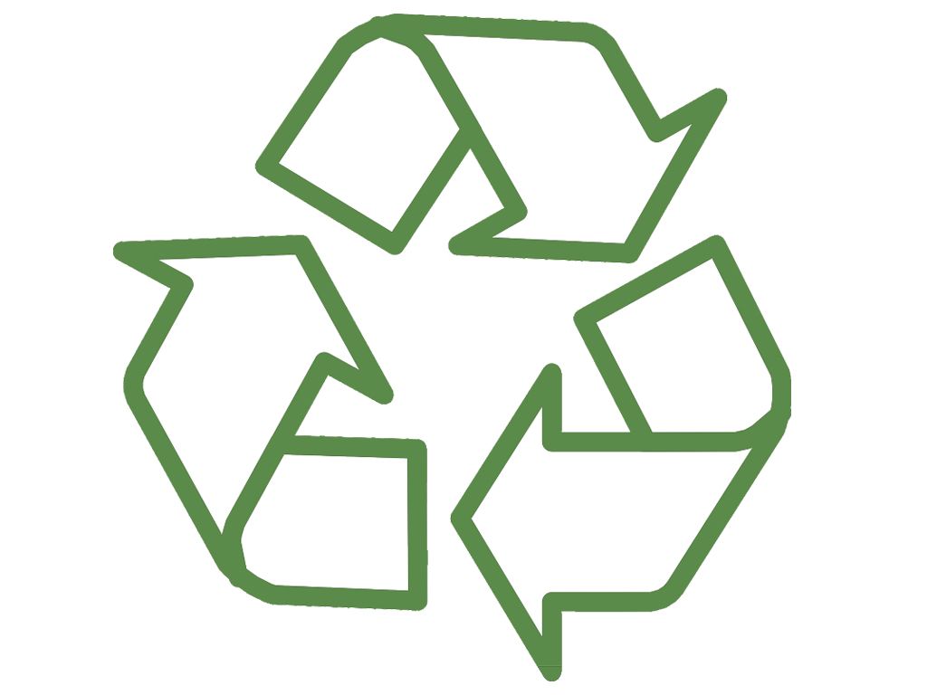 A reciclagem recupera um material ou produto para que ele seja reutilizado em outro produto.